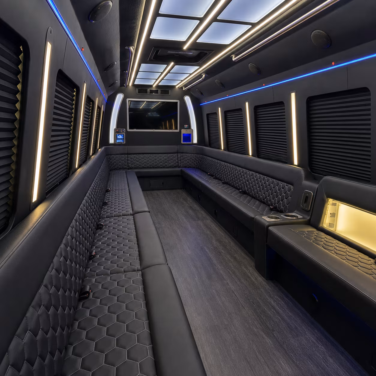 new orleans party bus rentals inside
